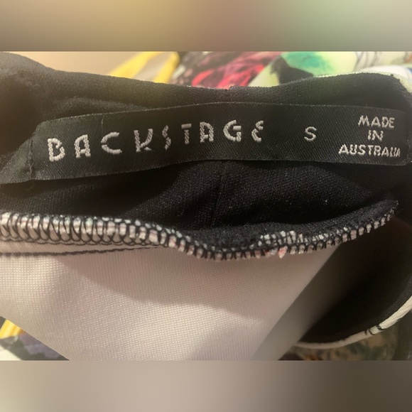 Peplum mini dress, Australian Backstage brand, RARE. - Picture 4 of 5